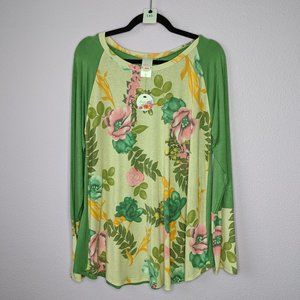 Floral Shirt Large